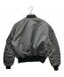 ALPHA (アルファ) FREAK'S STORE (フリークスストア) 別注 ウォッシュ加工 MA-1 FLIGHT JACKET グレー サイズ:L：15000円