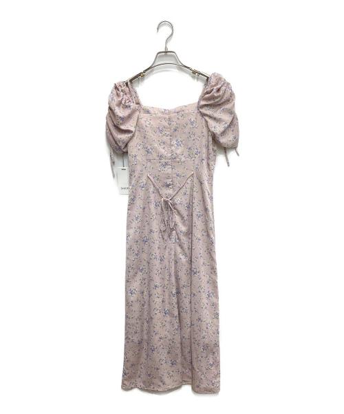 Snidel（スナイデル）Snidel (スナイデル) バリエプリントワンピース ピンク サイズ:00 未使用品の古着・服飾アイテム