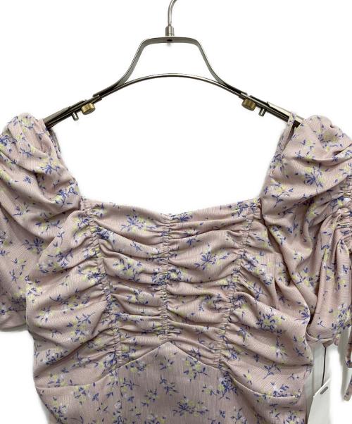 Snidel（スナイデル）Snidel (スナイデル) バリエプリントワンピース ピンク サイズ:00 未使用品の古着・服飾アイテム