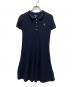 POLO RALPH LAUREN（ポロ・ラルフローレン）の古着「ケーブルニットワンピース」｜ネイビー