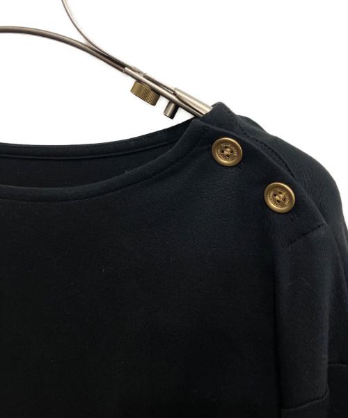 BLUE LABEL CRESTBRIDGE（ブルーレーベルクレストブリッジ）BLUE LABEL CRESTBRIDGE (ブルーレーベルクレストブリッジ) ハイゲージポンチワンピース ブラック サイズ:36の古着・服飾アイテム
