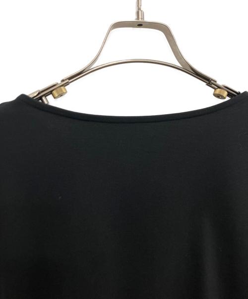 BLUE LABEL CRESTBRIDGE（ブルーレーベルクレストブリッジ）BLUE LABEL CRESTBRIDGE (ブルーレーベルクレストブリッジ) ハイゲージポンチワンピース ブラック サイズ:36の古着・服飾アイテム