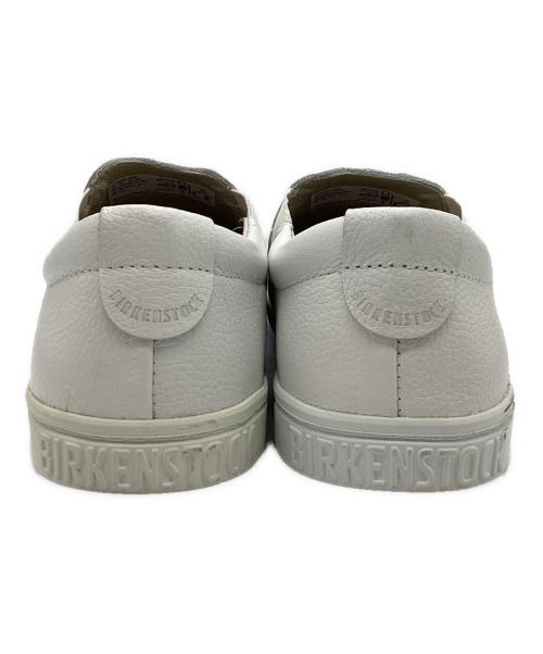 BIRKENSTOCK（ビルケンシュトック）BIRKENSTOCK (ビルケンシュトック) QO400 レザースリッポン ホワイト サイズ:40の古着・服飾アイテム