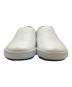 中古・古着 BIRKENSTOCK (ビルケンシュトック) QO400 レザースリッポン ホワイト サイズ:40：8000円