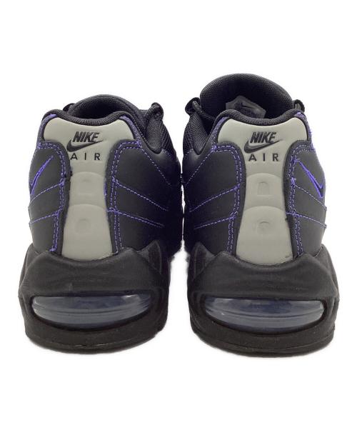 NIKE（ナイキ）NIKE (ナイキ) AIR MAX 95 OG BLACK（エアマックス 95 OG ブラック） ブラック×パープル サイズ:26の古着・服飾アイテム