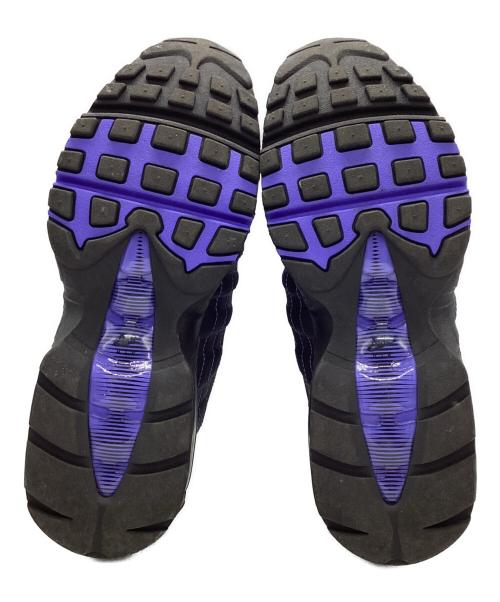 NIKE（ナイキ）NIKE (ナイキ) AIR MAX 95 OG BLACK（エアマックス 95 OG ブラック） ブラック×パープル サイズ:26の古着・服飾アイテム