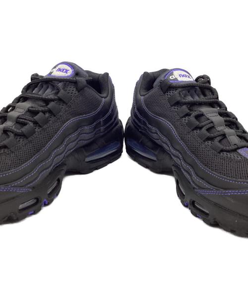 NIKE（ナイキ）NIKE (ナイキ) AIR MAX 95 OG BLACK（エアマックス 95 OG ブラック） ブラック×パープル サイズ:26の古着・服飾アイテム