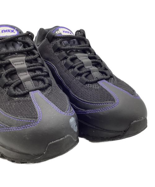 NIKE（ナイキ）NIKE (ナイキ) AIR MAX 95 OG BLACK（エアマックス 95 OG ブラック） ブラック×パープル サイズ:26の古着・服飾アイテム
