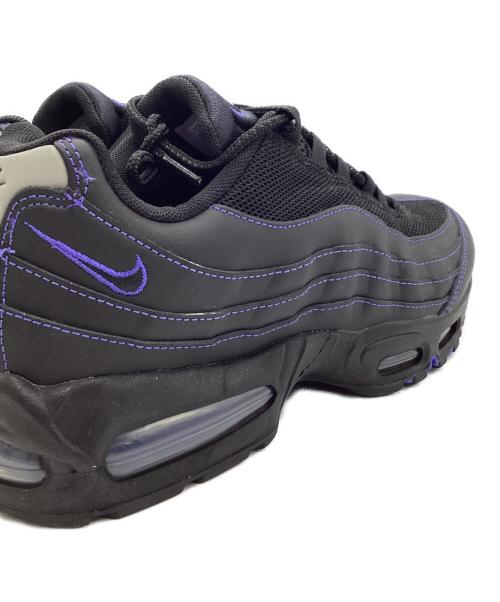 NIKE（ナイキ）NIKE (ナイキ) AIR MAX 95 OG BLACK（エアマックス 95 OG ブラック） ブラック×パープル サイズ:26の古着・服飾アイテム