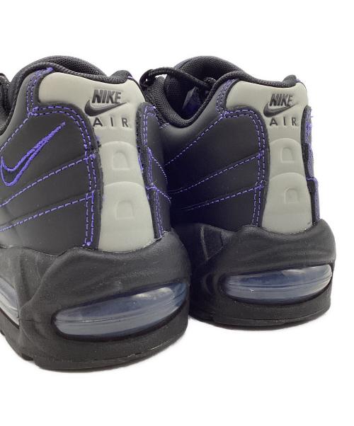 NIKE（ナイキ）NIKE (ナイキ) AIR MAX 95 OG BLACK（エアマックス 95 OG ブラック） ブラック×パープル サイズ:26の古着・服飾アイテム