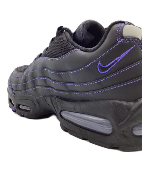 NIKE（ナイキ）NIKE (ナイキ) AIR MAX 95 OG BLACK（エアマックス 95 OG ブラック） ブラック×パープル サイズ:26の古着・服飾アイテム