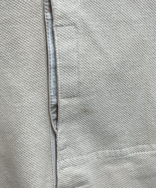 PRADA SPORTS（プラダスポーツ）PRADA SPORTS (プラダスポーツ) ラバーロゴ装飾ポロシャツ ベージュ サイズ:Mの古着・服飾アイテム