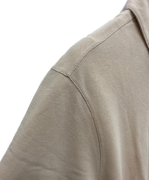 PRADA SPORTS（プラダスポーツ）PRADA SPORTS (プラダスポーツ) ラバーロゴ装飾ポロシャツ ベージュ サイズ:Mの古着・服飾アイテム