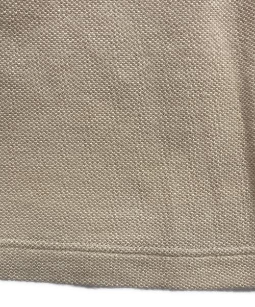PRADA SPORTS（プラダスポーツ）PRADA SPORTS (プラダスポーツ) ラバーロゴ装飾ポロシャツ ベージュ サイズ:Mの古着・服飾アイテム