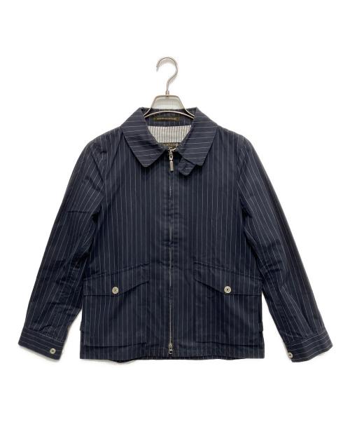 MACKINTOSH（マッキントッシュ）MACKINTOSH (マッキントッシュ) ストライプジャケット ネイビー サイズ:36の古着・服飾アイテム