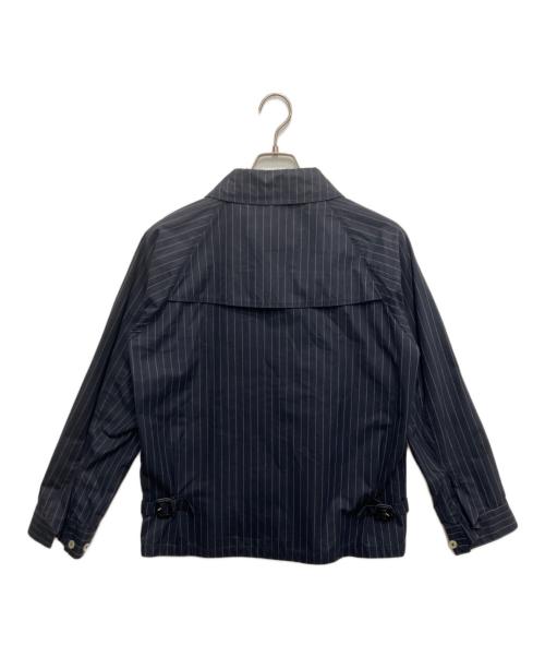 MACKINTOSH（マッキントッシュ）MACKINTOSH (マッキントッシュ) ストライプジャケット ネイビー サイズ:36の古着・服飾アイテム