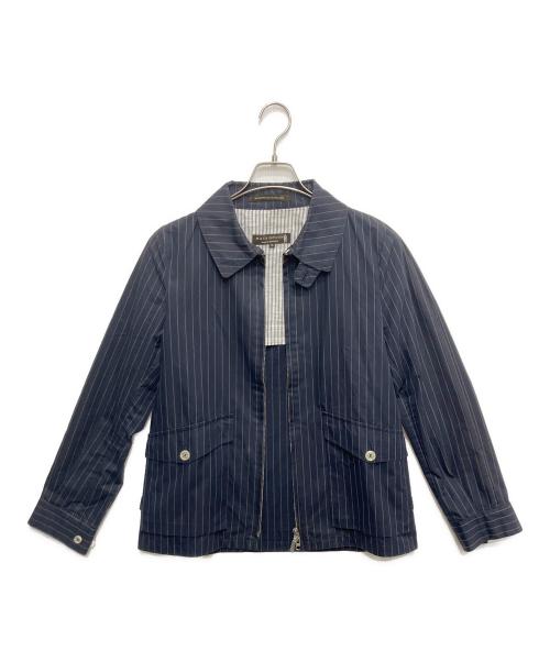 MACKINTOSH（マッキントッシュ）MACKINTOSH (マッキントッシュ) ストライプジャケット ネイビー サイズ:36の古着・服飾アイテム