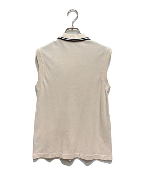 FRED PERRY（フレッドペリー）FRED PERRY (フレッドペリー) ノースリーブポロシャツ ピンク サイズ:UK8の古着・服飾アイテム