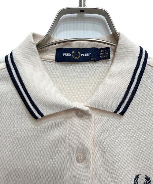 FRED PERRY（フレッドペリー）FRED PERRY (フレッドペリー) ノースリーブポロシャツ ピンク サイズ:UK8の古着・服飾アイテム