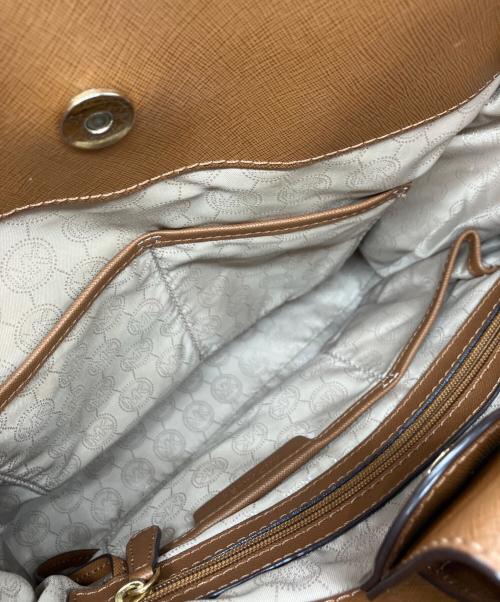 MCHAEL KORS（マイケルコース）MCHAEL KORS (マイケルコース) ハミルトン2WAYバッグ ブラウンの古着・服飾アイテム