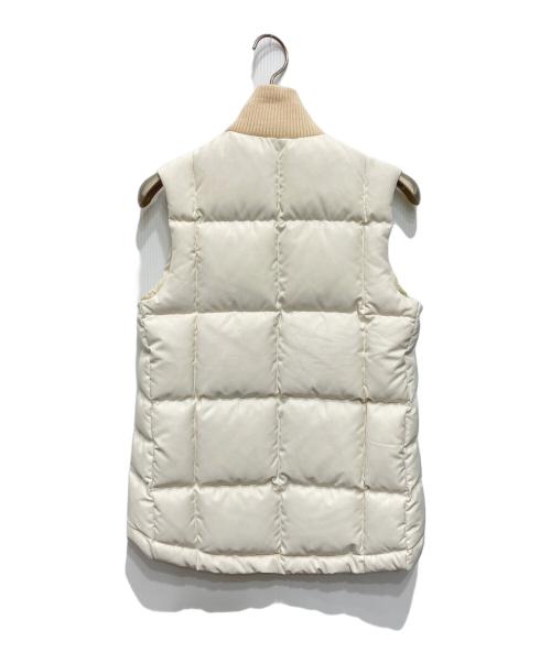 RALPH LAUREN（ラルフローレン）RALPH LAUREN (ラルフローレン) ダウンベスト アイボリー サイズ:XSの古着・服飾アイテム