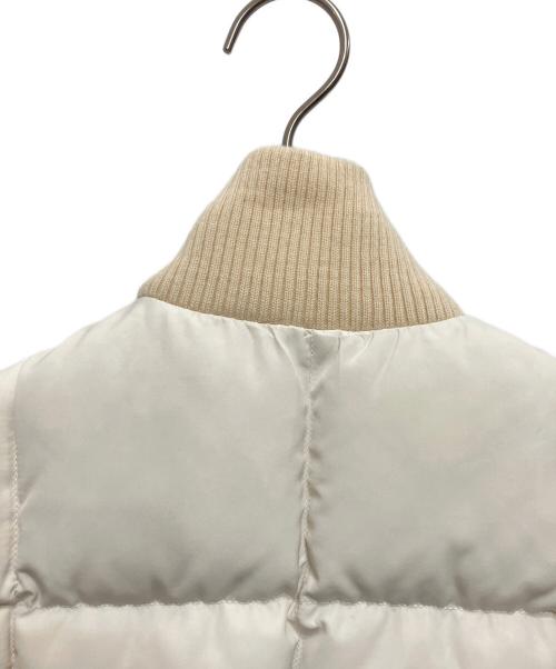 RALPH LAUREN（ラルフローレン）RALPH LAUREN (ラルフローレン) ダウンベスト アイボリー サイズ:XSの古着・服飾アイテム
