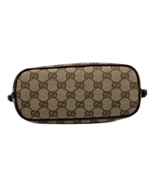 GUCCI（グッチ）GUCCI (グッチ) GGキャンバスアクセサリーポーチ ブラウンの古着・服飾アイテム