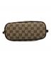 中古・古着 GUCCI (グッチ) GGキャンバスアクセサリーポーチ ブラウン：45000円