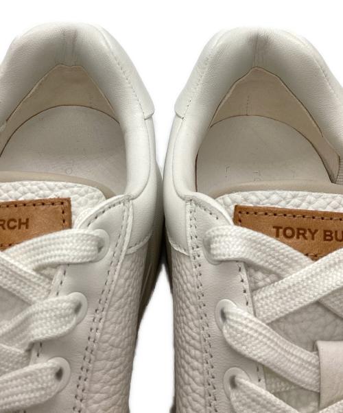 TORY BURCH（トリーバーチ）TORY BURCH (トリーバーチ) プラットフォーム スニーカー ホワイト サイズ:6Mの古着・服飾アイテム