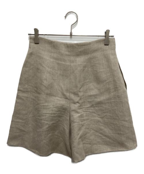 FOXEY（フォクシー）FOXEY (フォクシー) リネンショートパンツ ベージュ サイズ:40の古着・服飾アイテム