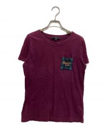 GUCCI（グッチ）の古着「ポケットTシャツ」｜パープル