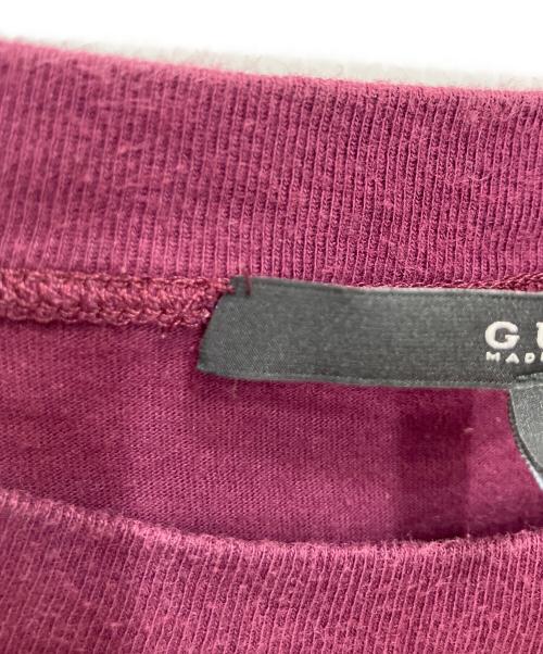 GUCCI（グッチ）GUCCI (グッチ) ポケットTシャツ パープル サイズ:Mの古着・服飾アイテム