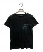 GUCCIグッチ）の古着「ポケットTシャツ」｜ブラック