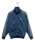adidasアディダス）の古着「アディカラー デニム ファイヤーバード トラックトップ」｜インディゴ