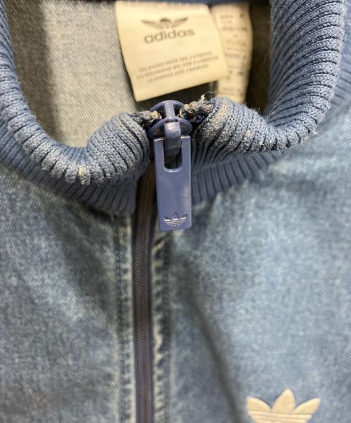 adidas（アディダス）adidas (アディダス) アディカラー デニム ファイヤーバード トラックトップ インディゴ サイズ:Mの古着・服飾アイテム