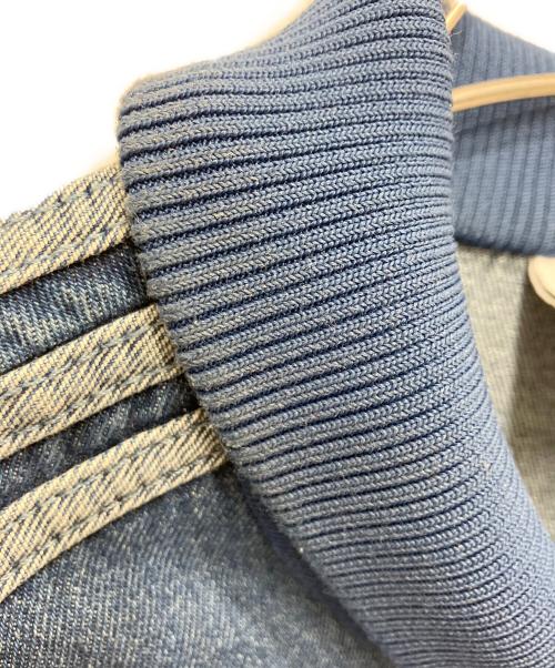 adidas（アディダス）adidas (アディダス) アディカラー デニム ファイヤーバード トラックトップ インディゴ サイズ:Mの古着・服飾アイテム