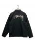 stussy (ステューシー) バックロゴコーチジャケット ブラック サイズ:XL：10000円