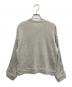 TRUNK HIROKO KOSHINO (トランク ヒロコ コシノ) ラメスウェット ライトグレー サイズ:38：4000円