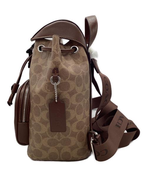 COACH（コーチ）COACH (コーチ) ペース バックパック ブラウンの古着・服飾アイテム