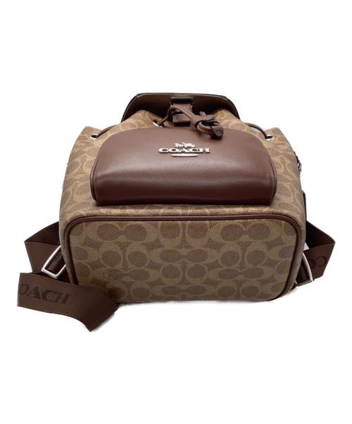COACH（コーチ）COACH (コーチ) ペース バックパック ブラウンの古着・服飾アイテム