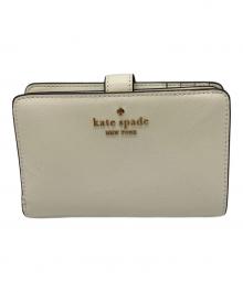 Kate Spade（ケイトスペード）の古着「ミディアムウォレット」｜ホワイト