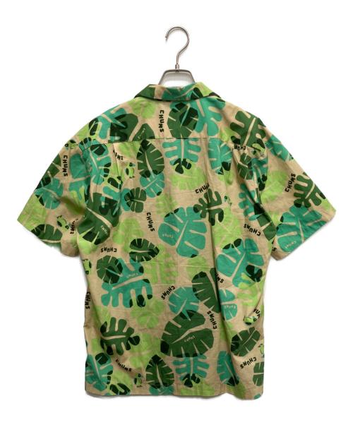 CHUMS（チャムス）CHUMS (チャムス) アロハシャツ グリーン サイズ:Mの古着・服飾アイテム