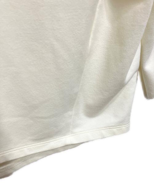 SOEJU（ソージュ）SOEJU (ソージュ) ダブルジャージーキーネックプルオーバー アイボリー サイズ:Mの古着・服飾アイテム