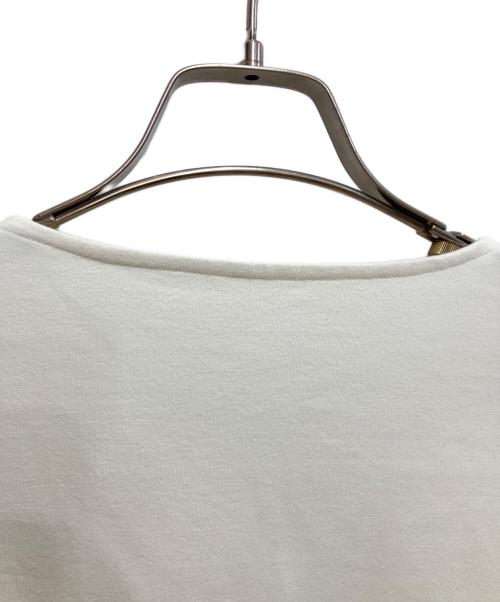 SOEJU（ソージュ）SOEJU (ソージュ) ダブルジャージーキーネックプルオーバー アイボリー サイズ:Mの古着・服飾アイテム
