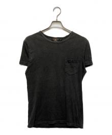 RRL（ダブルアールエル）の古着「ポケットTシャツ」｜グレー