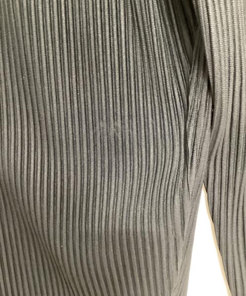 HOMME PLISSE ISSEY MIYAKE（オム プリッセ イッセイ ミヤケ）HOMME PLISSE ISSEY MIYAKE (オム プリッセ イッセイ ミヤケ) MONTHLY COLORS : MAY クロップドパンツ ブラック サイズ:SIZE 3の古着・服飾アイテム