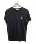 maison kitsune（アシッドメゾンキツネ）の古着「FOX HEAD PATCH CLASSIC TEE（フォックス ヘッド パッチ クラシック ティー）」｜ブラック