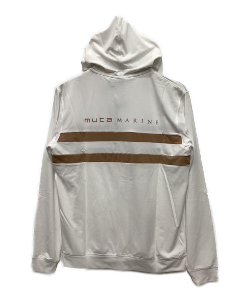 muta MARINE（ムータマリン）muta MARINE (ムータマリン) ラッシュパーカー ホワイト サイズ:Free 未使用品の古着・服飾アイテム