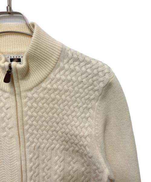 JOSEPH ABBOUD（ジョセフアブード）JOSEPH ABBOUD (ジョセフアブード) ドライバーズニット アイボリー サイズ:Lの古着・服飾アイテム