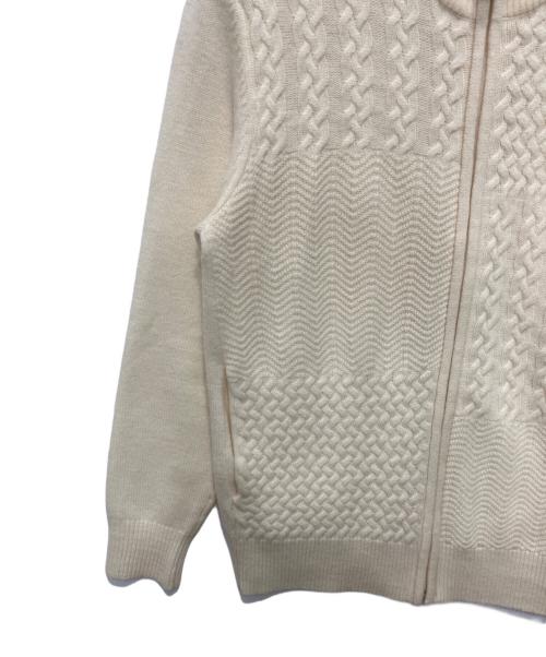 JOSEPH ABBOUD（ジョセフアブード）JOSEPH ABBOUD (ジョセフアブード) ドライバーズニット アイボリー サイズ:Lの古着・服飾アイテム